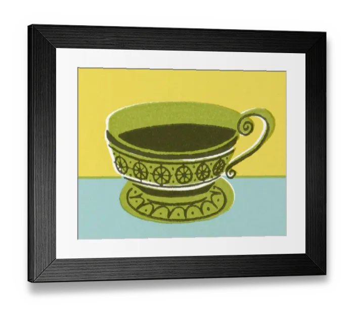Framed Print : Tea Cup. http: / / csaimages.com / images / istockprofile / csa_vector_dsp.jpg Framed Print : Tea Cup. http: / / csaimages.com / images / istockprofile / csa_vector_dsp.jpg