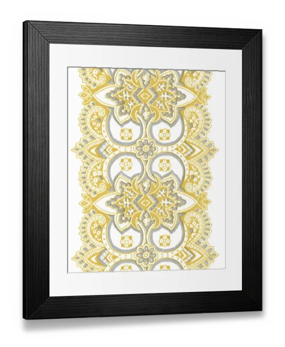 Framed Print : Muted pattern Framed Print : Muted pattern
