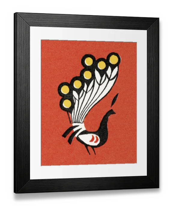 Framed Print : Peacock. http: /  / csaimages.com / images / istockprofile / csa_vector_dsp.jpg