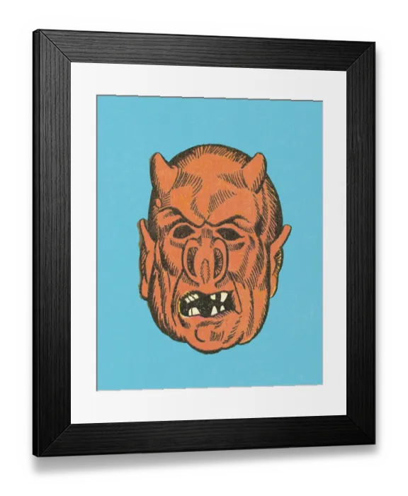 Framed Print : Devil. http: /  / csaimages.com / images / istockprofile / csa_vector_dsp.jpg