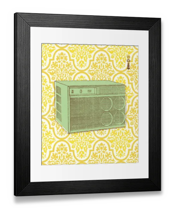 Framed Print : Air conditioner