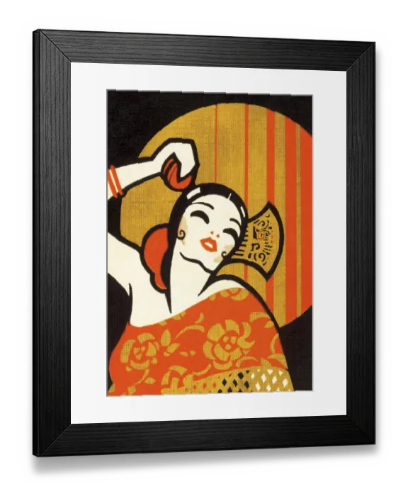 Framed Print : Flamenco Dancer