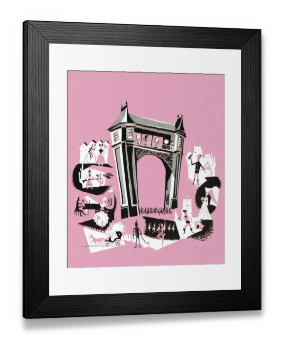Framed Print : Theater Stage Framed Print : Theater Stage