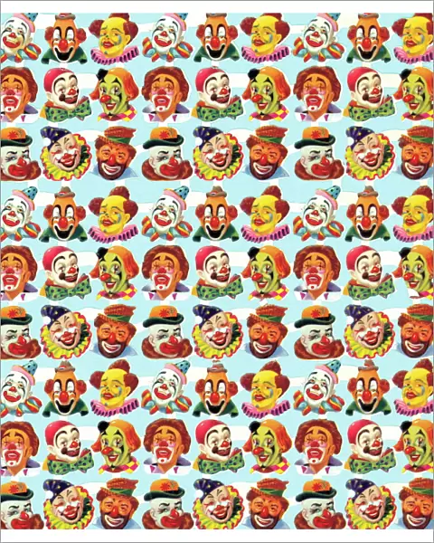 Hobo and clown pattern