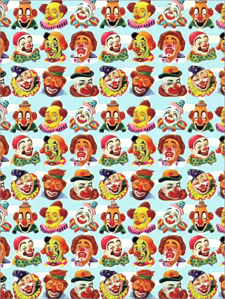 Hobo and clown pattern