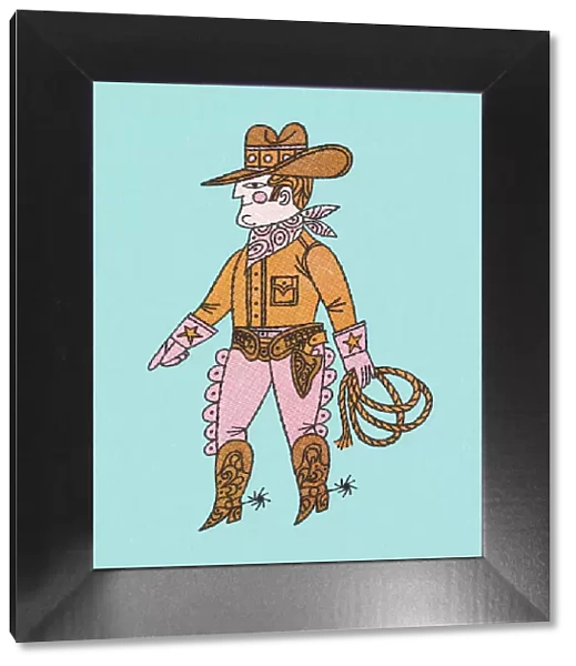 Cowboy. http: /  / csaimages.com / images / istockprofile / csa_vector_dsp.jpg