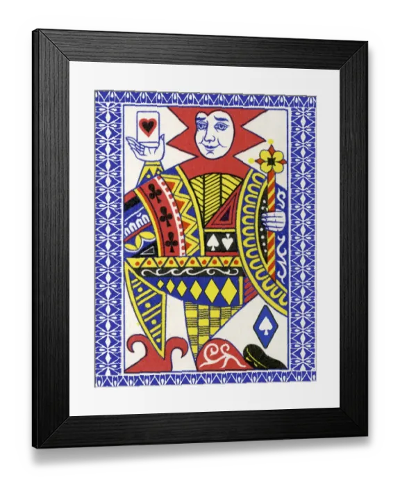 Framed Print : Back of Playing Card Framed Print : Back of Playing Card