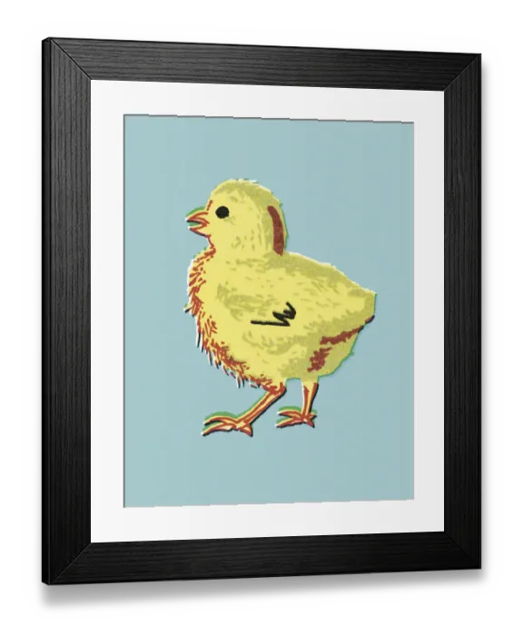 Framed Print : Chick. http: /  / csaimages.com / images / istockprofile / csa_vector_dsp.jpg