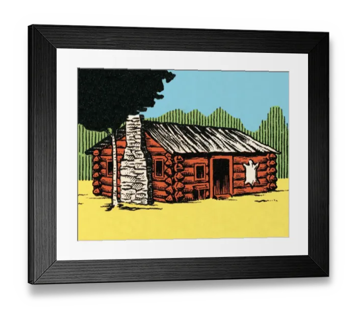 Framed Print : Cabin. http: / / csaimages.com / images / istockprofile / csa_vector_dsp.jpg Framed Print : Cabin. http: / / csaimages.com / images / istockprofile / csa_vector_dsp.jpg