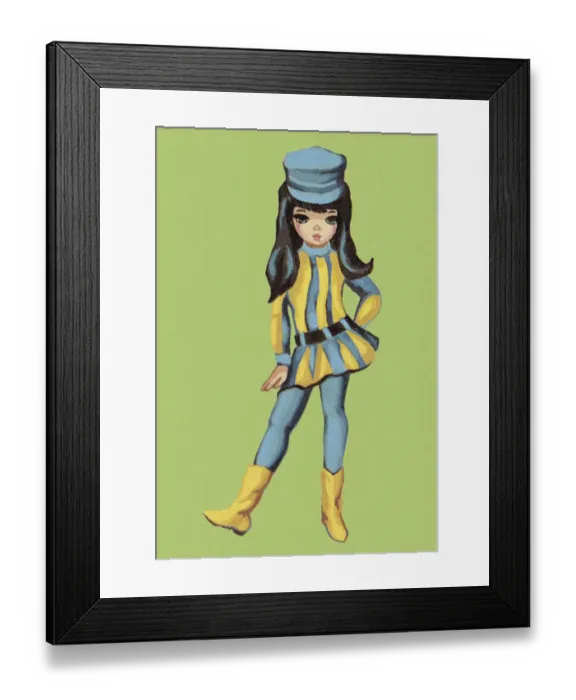 Framed Print : Mod Girl. http: / / csaimages.com / images / istockprofile / csa_vector_dsp.jpg Framed Print : Mod Girl. http: / / csaimages.com / images / istockprofile / csa_vector_dsp.jpg