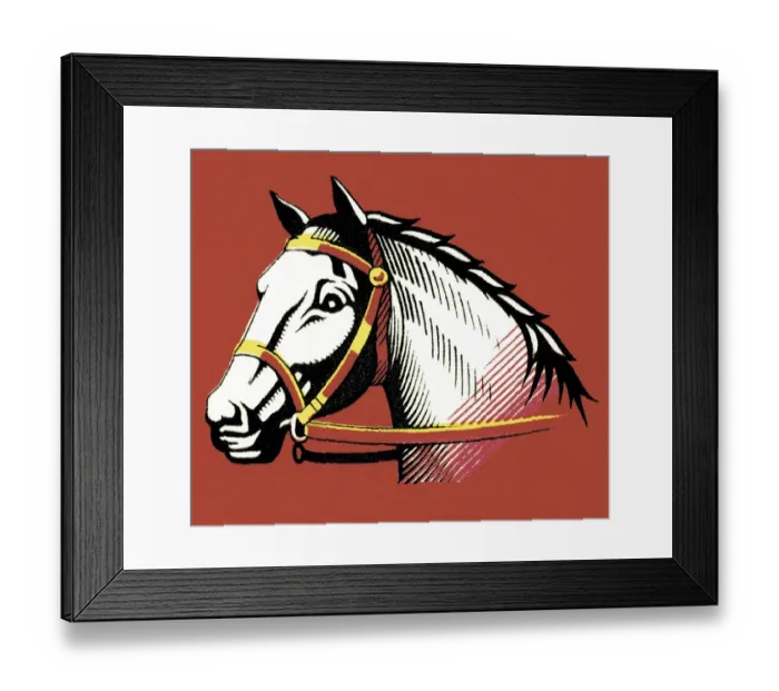 Framed Print : Horse. http: / / csaimages.com / images / istockprofile / csa_vector_dsp.jpg Framed Print : Horse. http: / / csaimages.com / images / istockprofile / csa_vector_dsp.jpg