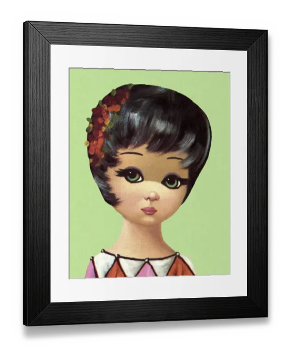 Framed Print : Young Harlequin Framed Print : Young Harlequin