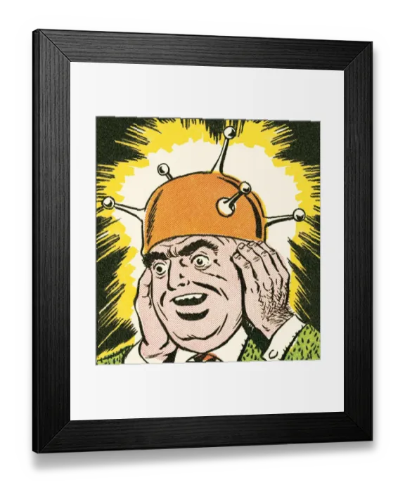 Framed Print : Thinking cap Framed Print : Thinking cap