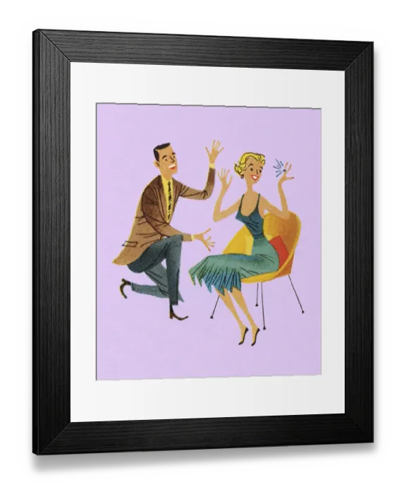 Framed Print : Wedding Proposal Framed Print : Wedding Proposal