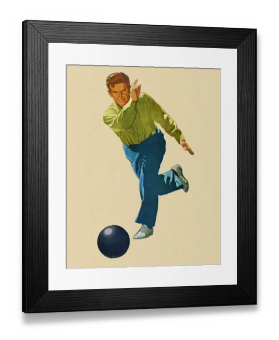 Framed Print : Bowler. http: /  / csaimages.com / images / istockprofile / csa_vector_dsp.jpg