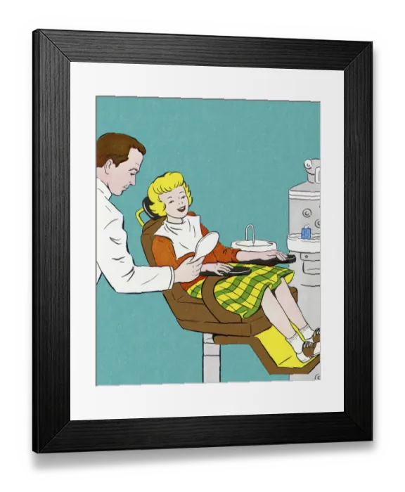 Framed Print : Dentist Appointment