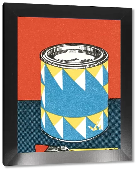 Paint can. http: /  / csaimages.com / images / istockprofile / csa_vector_dsp.jpg