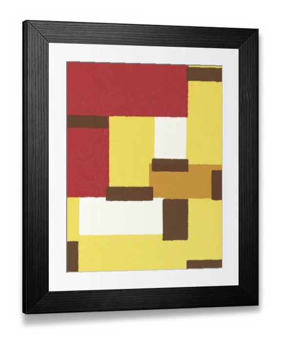 Framed Print : Abstract Pattern Framed Print : Abstract Pattern