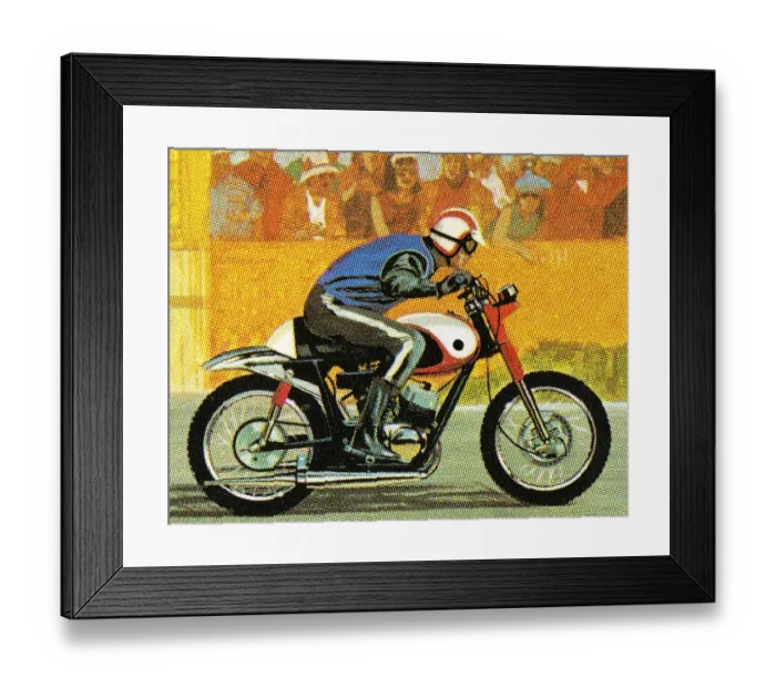 Framed Print : Motorcycle Racing Framed Print : Motorcycle Racing