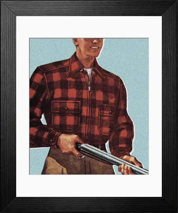 Framed Print : Male Hunter Framed Print : Male Hunter