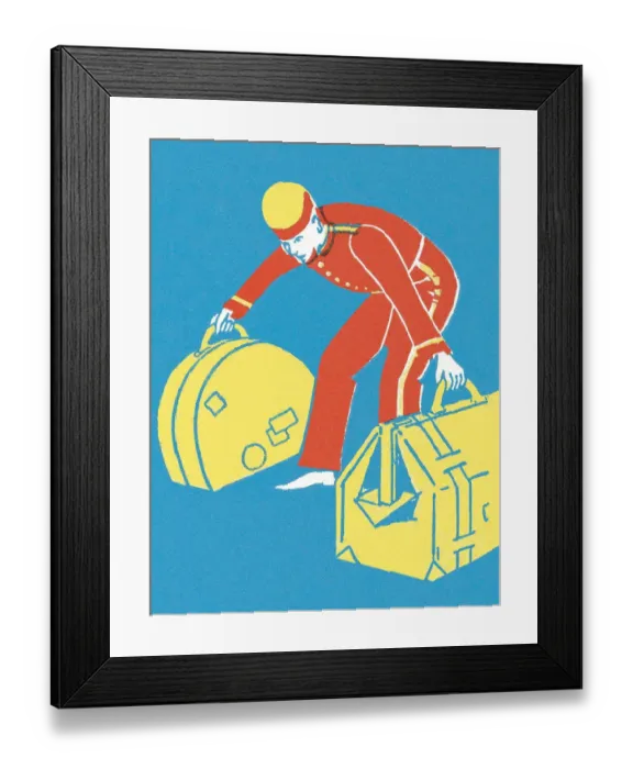 Framed Print : Bell hop. http: / / csaimages.com / images / istockprofile / csa_vector_dsp.jpg Framed Print : Bell hop. http: / / csaimages.com / images / istockprofile / csa_vector_dsp.jpg