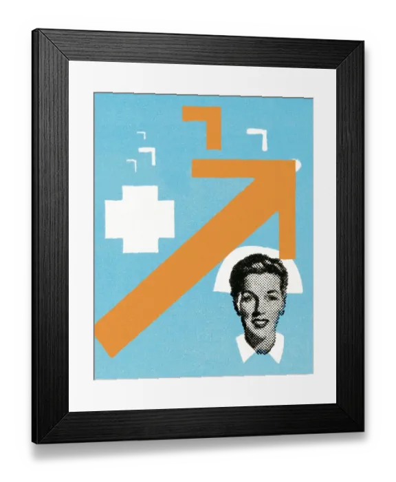 Framed Print : Arrow and woman Framed Print : Arrow and woman