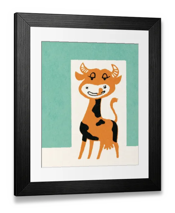 Framed Print : Cow. http: / / csaimages.com / images / istockprofile / csa_vector_dsp.jpg Framed Print : Cow. http: / / csaimages.com / images / istockprofile / csa_vector_dsp.jpg