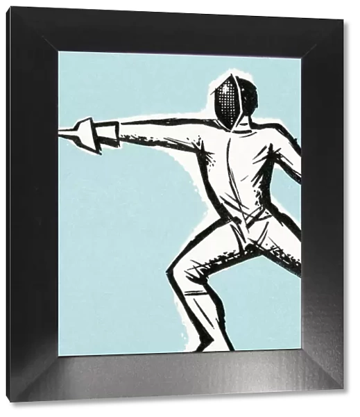 Fencer. http: /  / csaimages.com / images / istockprofile / csa_vector_dsp.jpg