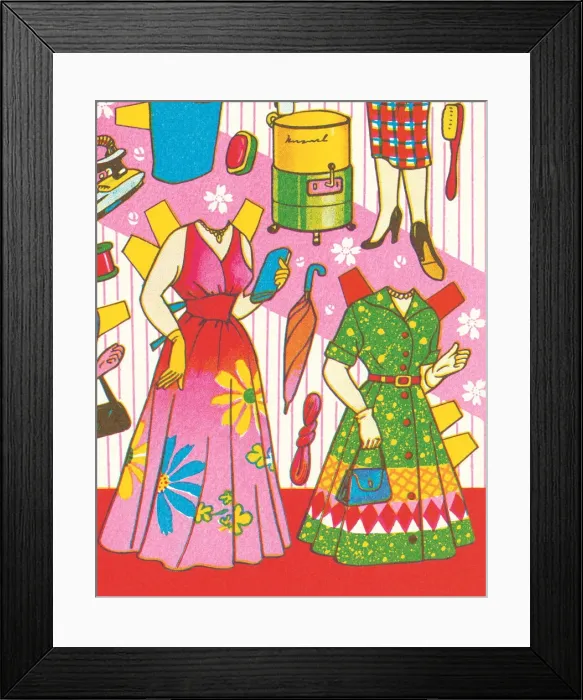 Framed Print : Fashionable women Framed Print : Fashionable women