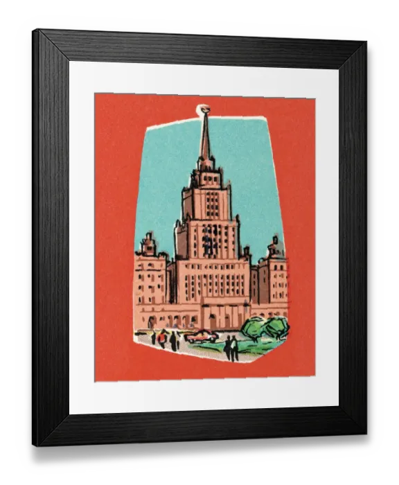 Framed Print : Urban building Framed Print : Urban building