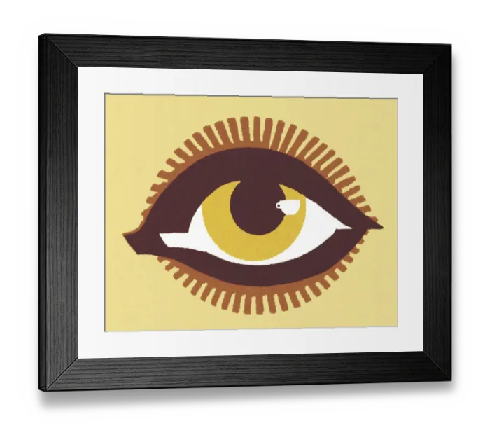 Framed Print : Closeup of an Eye Framed Print : Closeup of an Eye