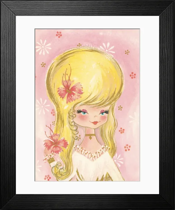 Framed Print : Blond woman Framed Print : Blond woman