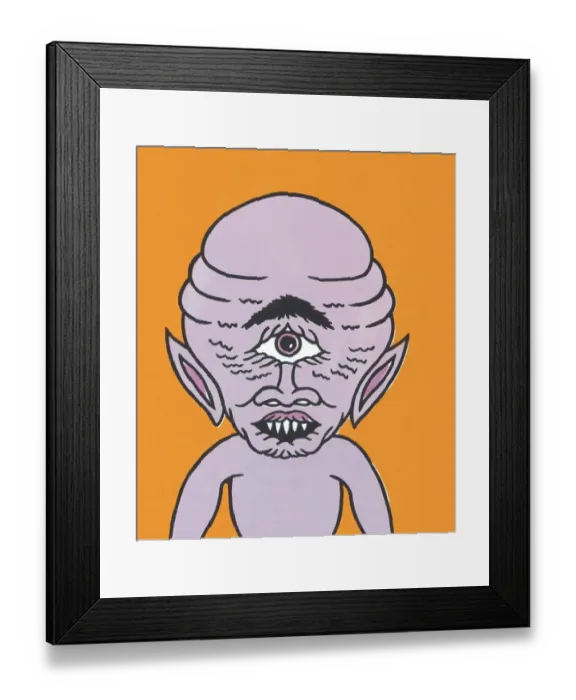 Framed Print : Monster. http: / / csaimages.com / images / istockprofile / csa_vector_dsp.jpg Framed Print : Monster. http: / / csaimages.com / images / istockprofile / csa_vector_dsp.jpg