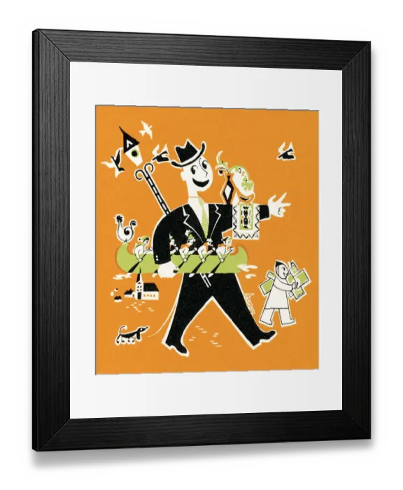 Framed Print : Busy man. http: / / csaimages.com / images / istockprofile / csa_vector_dsp.jpg Framed Print : Busy man. http: / / csaimages.com / images / istockprofile / csa_vector_dsp.jpg