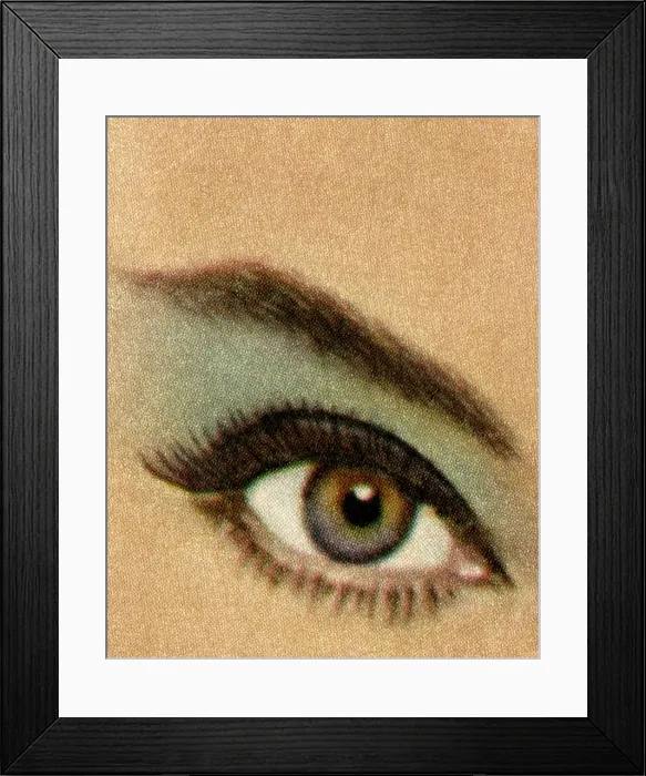Framed Print : Close up of Womans Eye Framed Print : Close up of Womans Eye