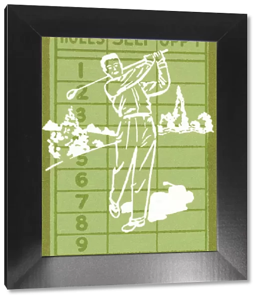 Golfer. http: /  / csaimages.com / images / istockprofile / csa_vector_dsp.jpg