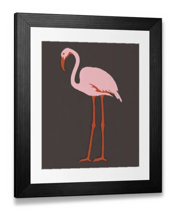Framed Print : Flamingo. http: / / csaimages.com / images / istockprofile / csa_vector_dsp.jpg Framed Print : Flamingo. http: / / csaimages.com / images / istockprofile / csa_vector_dsp.jpg