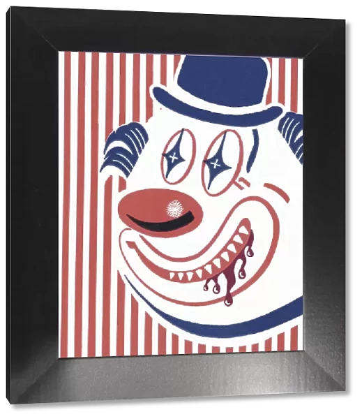 Clown with Bloody Teeth