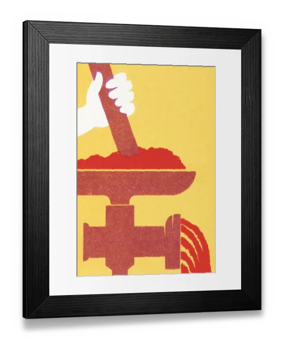 Framed Print : Making sausage Framed Print : Making sausage
