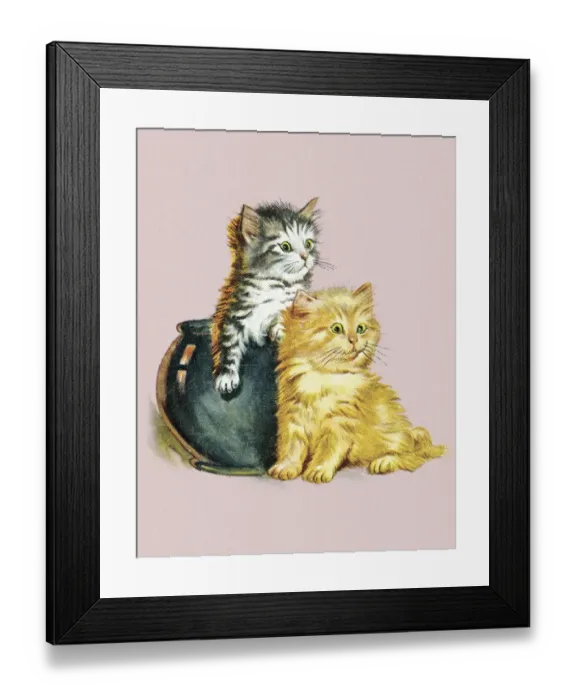 Framed Print : Two Cats. http: / / csaimages.com / images / istockprofile / csa_vector_dsp.jpg Framed Print : Two Cats. http: / / csaimages.com / images / istockprofile / csa_vector_dsp.jpg