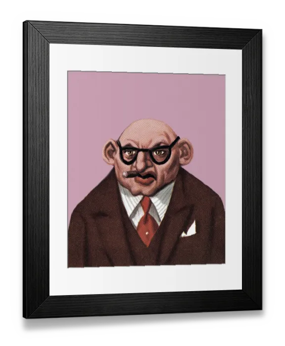 Framed Print : Angry Businessman Framed Print : Angry Businessman