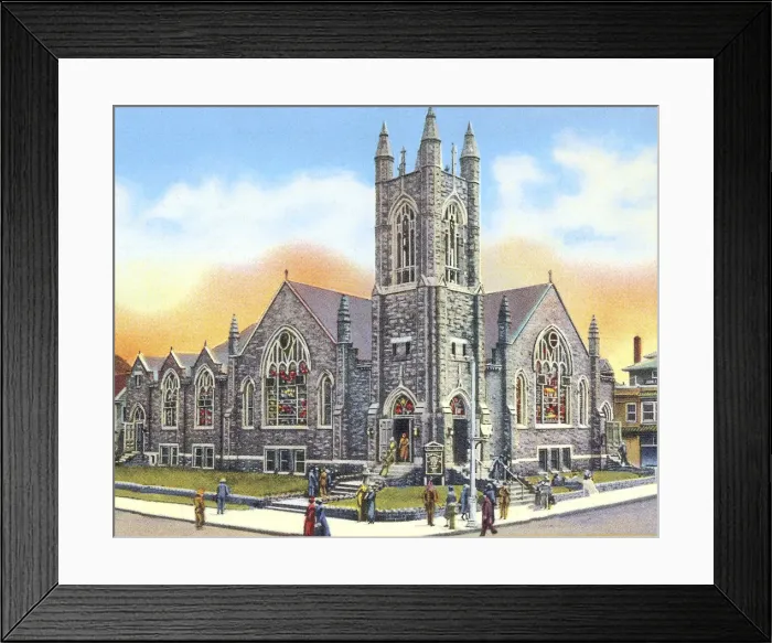Framed Print : Old City Church Framed Print : Old City Church