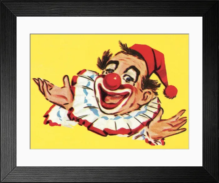 Framed Print : Clown. http: / / csaimages.com / images / istockprofile / csa_vector_dsp.jpg Framed Print : Clown. http: / / csaimages.com / images / istockprofile / csa_vector_dsp.jpg