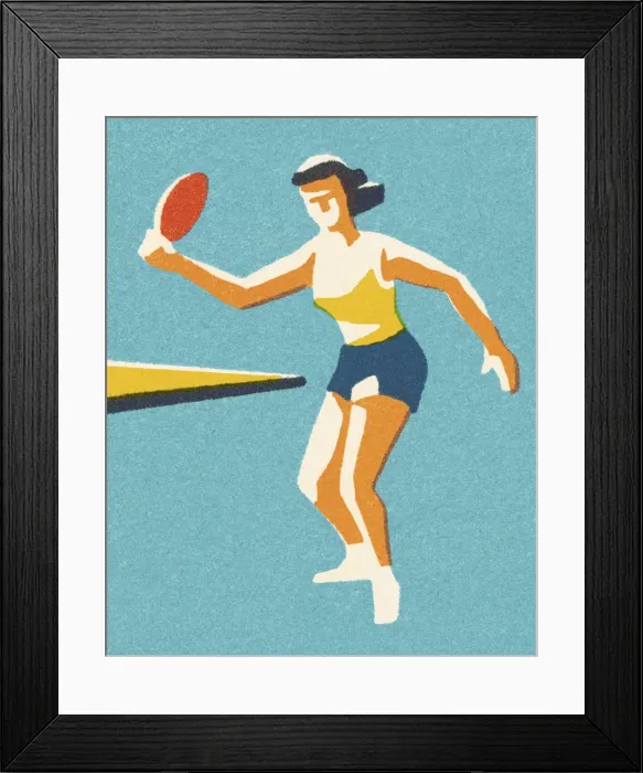 Framed Print : Table Tennis Framed Print : Table Tennis