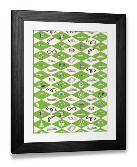 Framed Print : Abstract pattern
