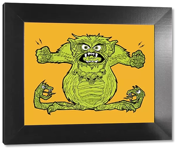 Monster. http: /  / csaimages.com / images / istockprofile / csa_vector_dsp.jpg