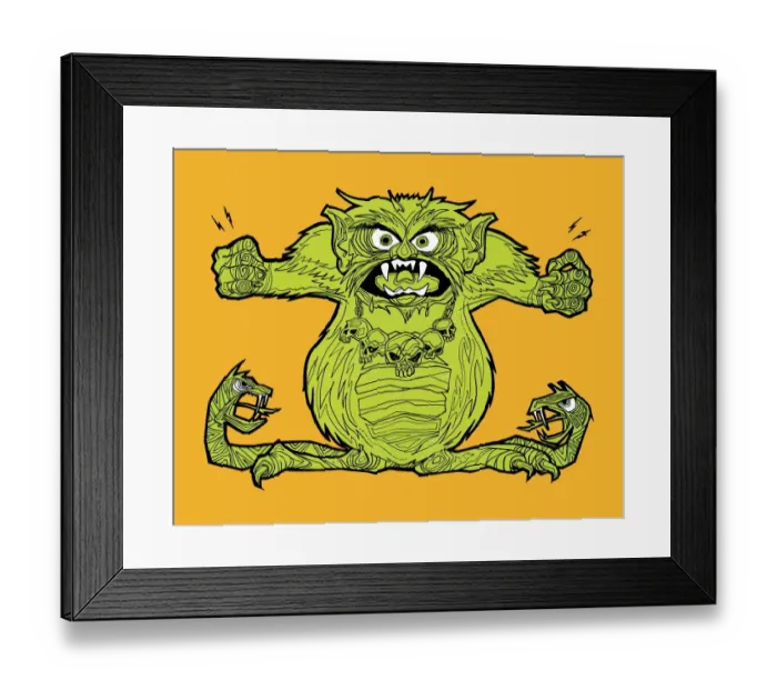 Framed Print : Monster. http: / / csaimages.com / images / istockprofile / csa_vector_dsp.jpg Framed Print : Monster. http: / / csaimages.com / images / istockprofile / csa_vector_dsp.jpg