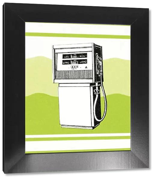 Gas pump. http: /  / csaimages.com / images / istockprofile / csa_vector_dsp.jpg