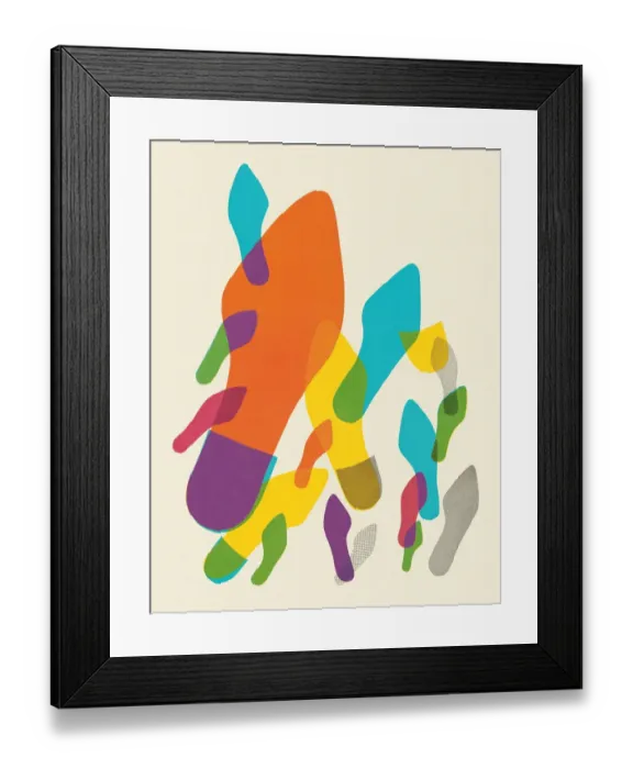 Framed Print : Variety of Footprints Framed Print : Variety of Footprints