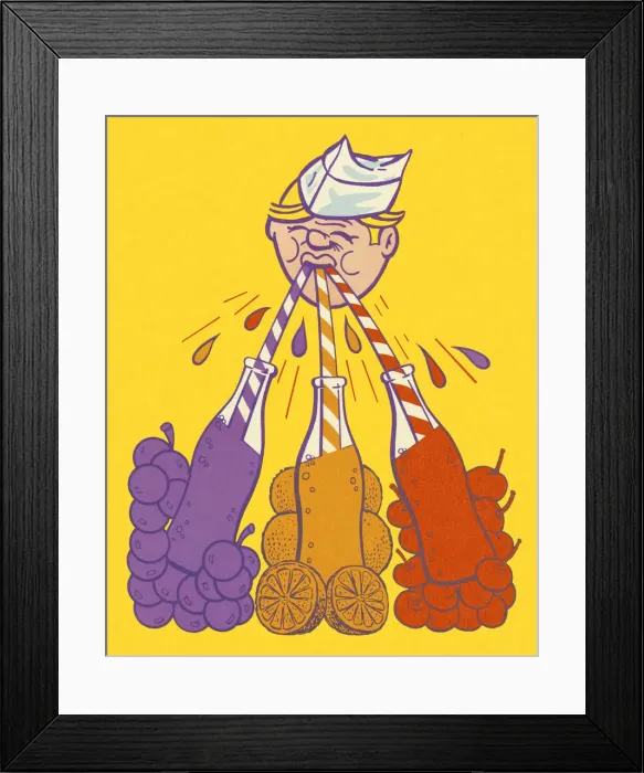 Framed Print : Variety of Drinks Framed Print : Variety of Drinks